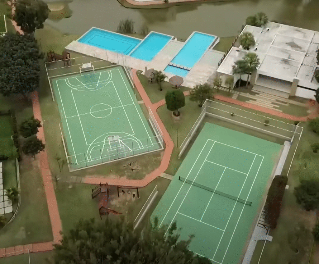 Mansión en la que vivió Mijão. Crédito: Captura de pantalla del reportaje.